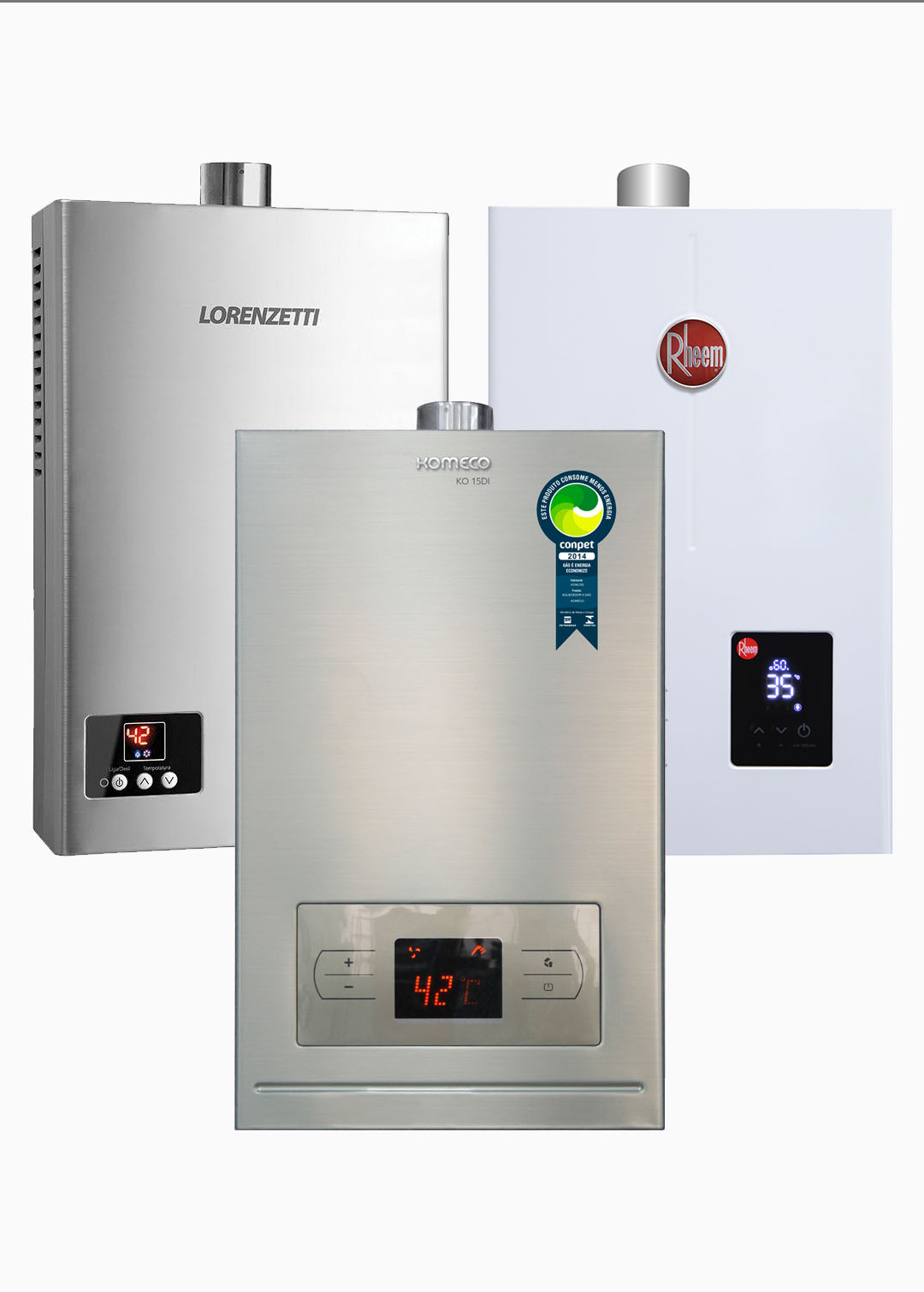 Instalação de chaminé para aquecedor a gás